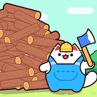 Lumbercat: Cute Idle Tycoon для Android