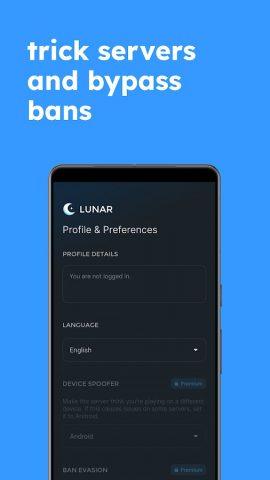 Lunar for Minecraft: BE для Android — скриншот 3