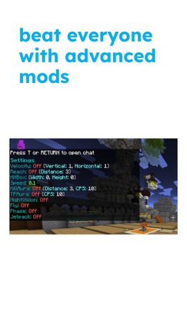 Lunar for Minecraft: BE для Android — скриншот 5