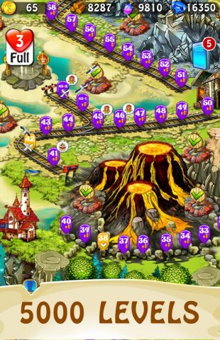 Магия! Три в ряд! Строй города для Android — скриншот 4