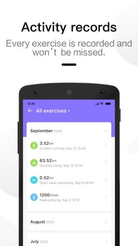 Maimo Fit для Android — скриншот 3