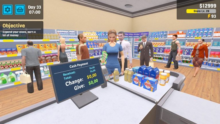 Manage Supermarket Simulator для Android — скриншот 2