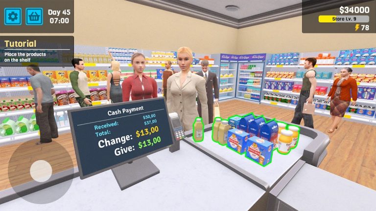 Manage Supermarket Simulator для Android — скриншот 5