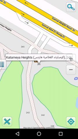 Карта Египет офлайн для Android — скриншот 4