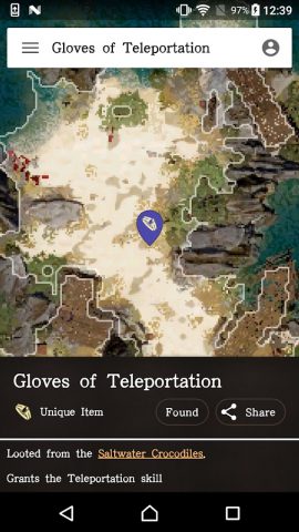 MapGenie: Divinity: OS 2 Map для Android — скриншот 3