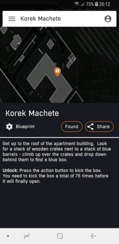 MapGenie: Dying Light Map для Android — скриншот 5