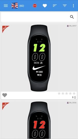Mi Band 7 Циферблаты для Android — скриншот 3