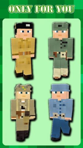 Скины в Военной Форме для Android — скриншот 4