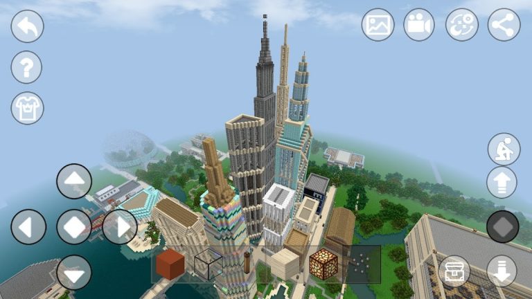 Mini Block Craft 2 для Android — скриншот 1