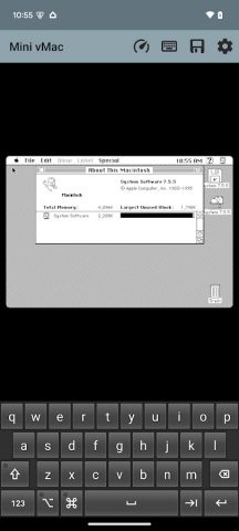 Mini vMac для Android — скриншот 4
