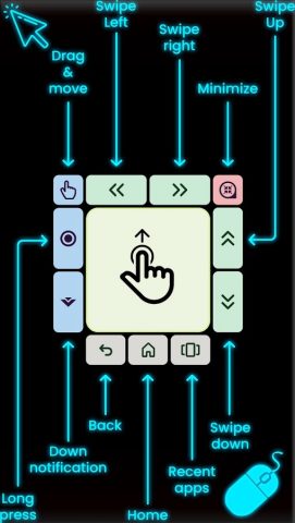 Mobile Cursor Mouse Touchpad для Android — скриншот 2