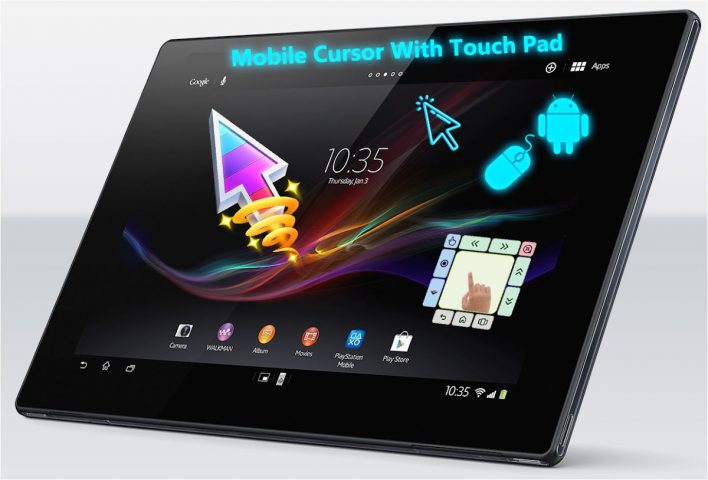 Mobile Cursor Mouse Touchpad для Android — скриншот 3