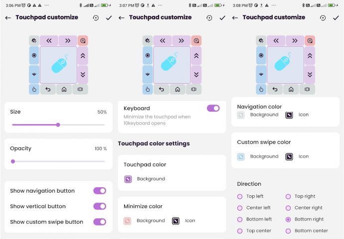 Mobile Cursor Mouse Touchpad для Android — скриншот 4