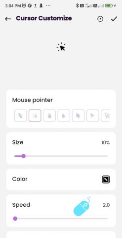 Mobile Cursor Mouse Touchpad для Android — скриншот 5