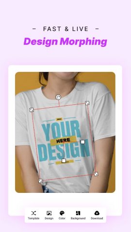 Mockey — AI Mockup Generator для Android — скриншот 3