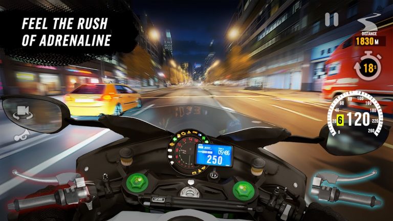 Motor Tour: симуля мотоцикла для Android — скриншот 5