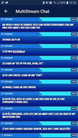 Multi Stream Chat для Android — скриншот 2