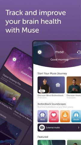 Muse: Brain Health & Sleep для Android — скриншот 1