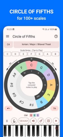 Music Theory Companion для Android — скриншот 3