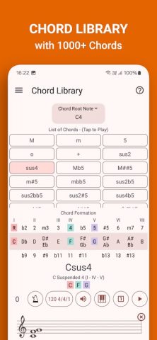 Music Theory Companion для Android — скриншот 5