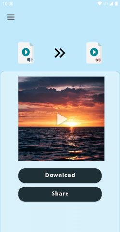 Mute Video Remove Audio для Android — скриншот 2