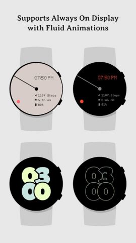 Muviz Watch Faces Collection для Android — скриншот 3