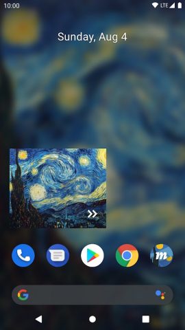 Muzei Live Wallpaper — скриншот 1