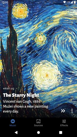 Muzei Live Wallpaper — скриншот 2