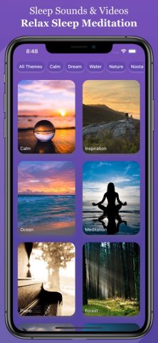 Звуки Для Сна. Звуки Природы для iOS — скриншот 1