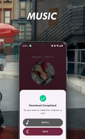 NAYEON — «ABCD» Ringtone Pro для Android — скриншот 4