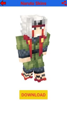 Naruto skins for minecraft для Android — скриншот 2