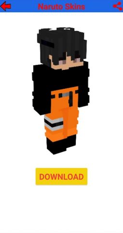 Naruto skins for minecraft для Android — скриншот 3