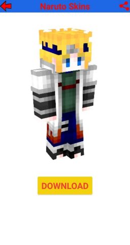 Naruto skins for minecraft для Android — скриншот 4