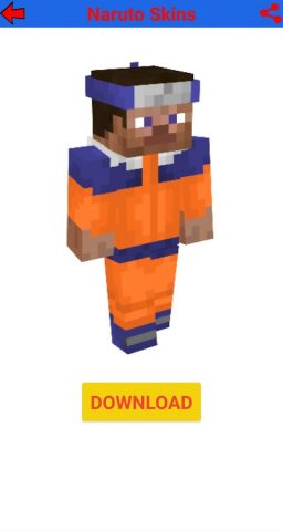 Naruto skins for minecraft для Android — скриншот 5