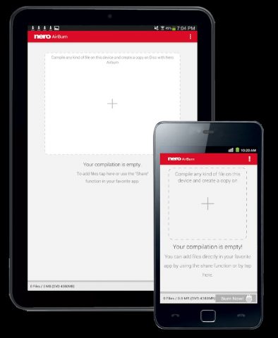 Nero AirBurn для Android — скриншот 2