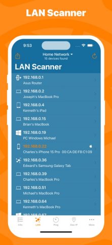 Network Utility для iOS — скриншот 3