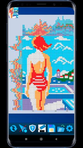 Японские кроссворды для Android — скриншот 2