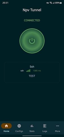 Npv Tunnel V2ray/SSH для Android — скриншот 1