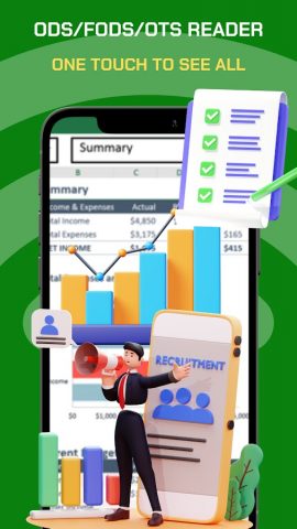 Odt,Ott,Ods,Ots,Odp,Otp Reader для Android — скриншот 3