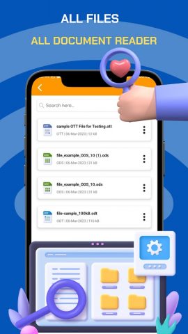 Odt,Ott,Ods,Ots,Odp,Otp Reader для Android — скриншот 5