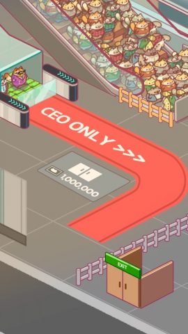 Office Cat: Тайкун Идл для Android — скриншот 2