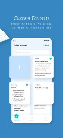 Online Notepad для iOS — скриншот 3