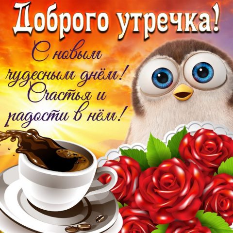 Открытки Доброе утречко для Android — скриншот 5