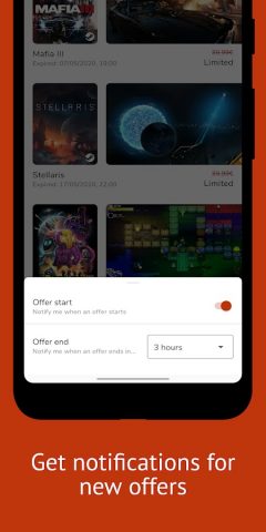 PC Games Radar for Epic Games, для Android — скриншот 4