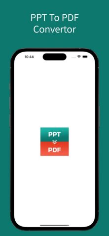 PPT To PDF App для iOS — скриншот 1