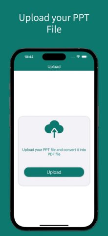 PPT To PDF App для iOS — скриншот 2
