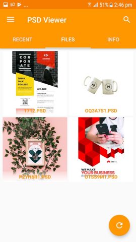 PSD Viewer & Converter для Android — скриншот 2