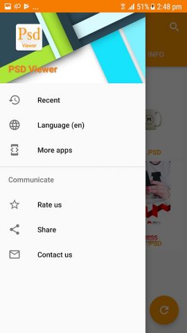 PSD Viewer & Converter для Android — скриншот 4