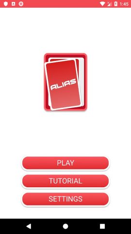 Alias — игра в слова для Android — скриншот 1