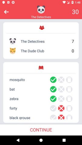 Alias — игра в слова для Android — скриншот 4